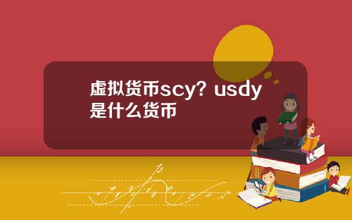 虚拟货币scy？usdy是什么货币