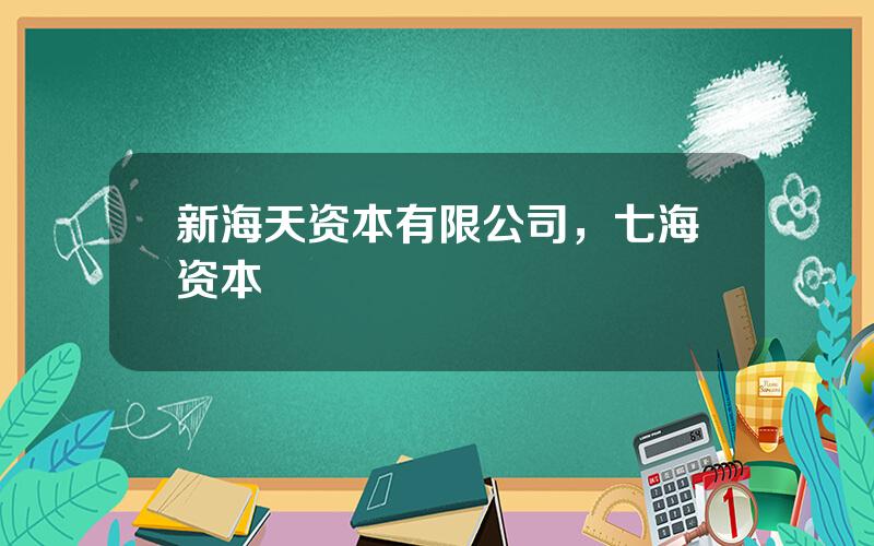 新海天资本有限公司，七海资本